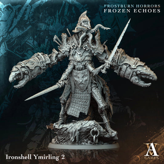 Archvillain Games - Ironshell Ymirling 2 (Huge) - Frostburn Horrors Frozen Echoes 2024 Dcember