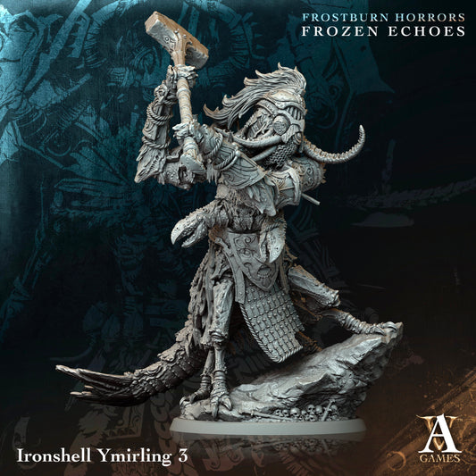 Archvillain Games - Ironshell Ymirling 3 (Huge) - Frostburn Horrors Frozen Echoes 2024 Dcember