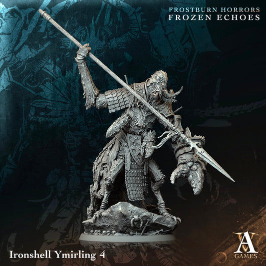 Archvillain Games - Ironshell Ymirling 4 (Huge) - Frostburn Horrors Frozen Echoes 2024 Dcember