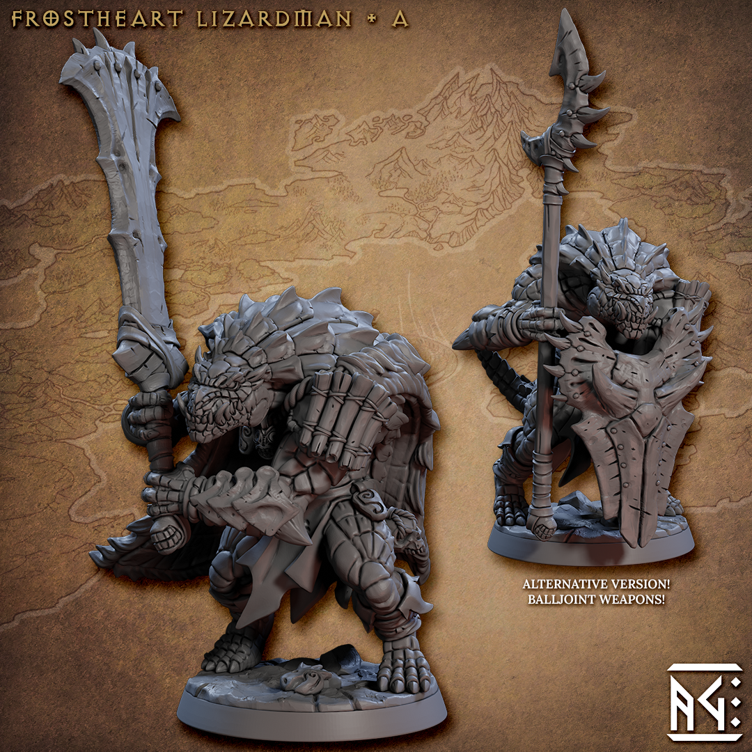 Artisan Guild -  Frostheart Lizardmen 2023 January Release