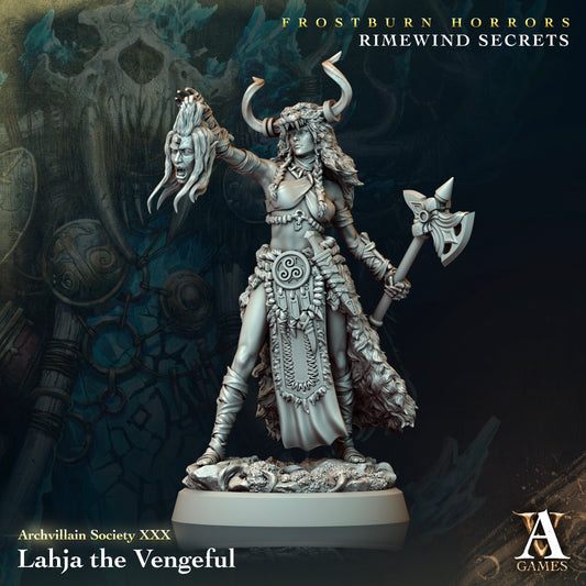 Archvillain Games - Lahja The Vengeful Barbarian Archvillain Society Vol. 30 Frostburn Horrors - Rimewind Secrets 2023 December