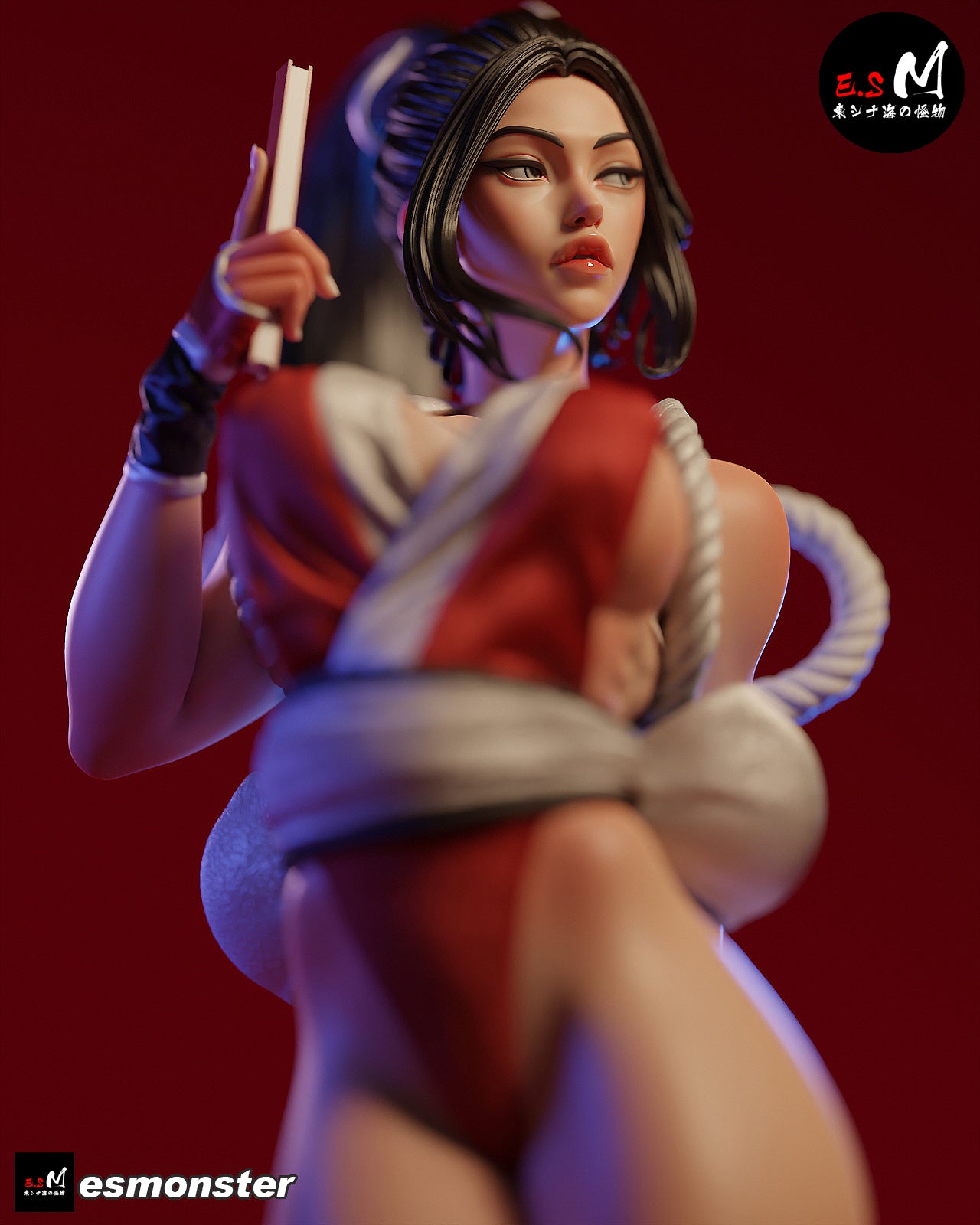 E.S.Monster - Mai Shiranui, Fatal Fury 21cm
