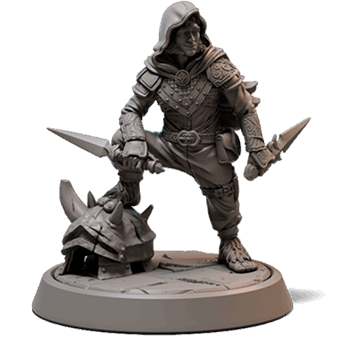 Loot Studio - Merric Tealeaf, Hafling Rogue - Orconspirancy 2021 January