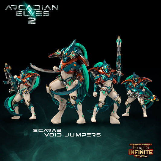 Heroes Infinite Raging Heores - Scarab Void Jumpers - Arcadian Elves 2