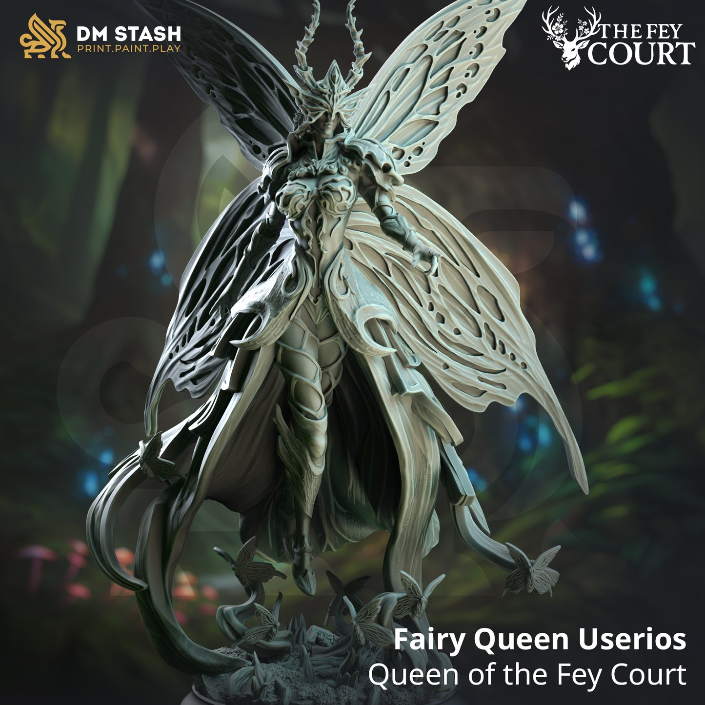 DM Stash - Fairy Queen Userios, Queen of the Fey Court - The Fey Court 2025 May