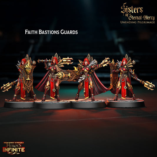 Heroes Infinite Raging Heores - Faith Bastions Guards - Sisters Of Eternal Mercy - Unending Pilgrimage 2025 December