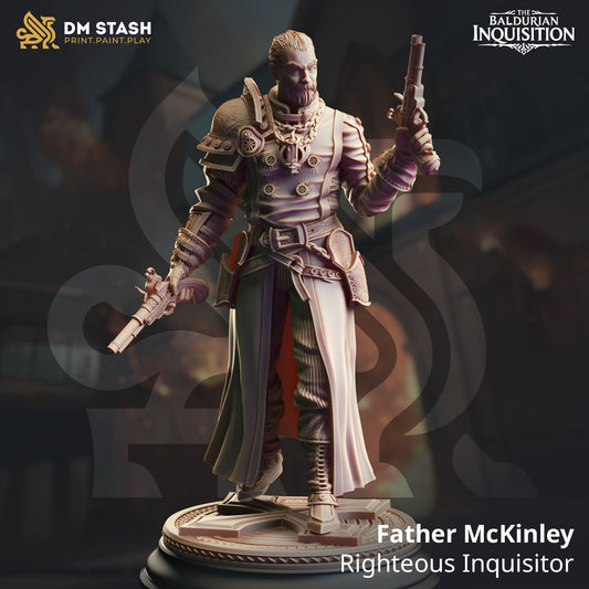 DM Stash - Father McKinley, Righteous Inquisitor - Baldurian Inquisition 2025 March