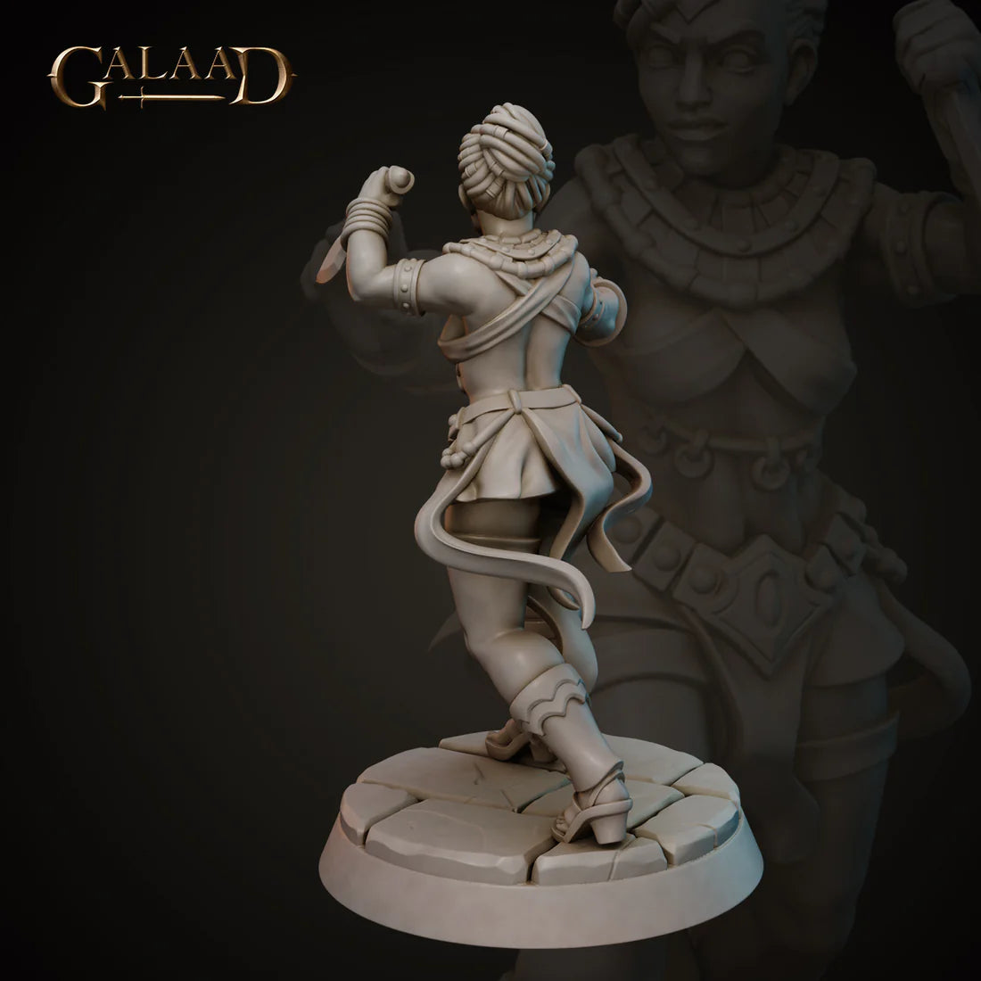 Galaad - Female Fighter 02 Human - Aztecs 2023 April