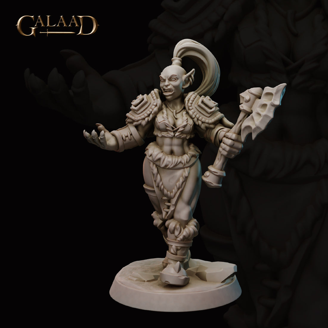 Galaad - Female Orc 01 - Orcs 2022 December