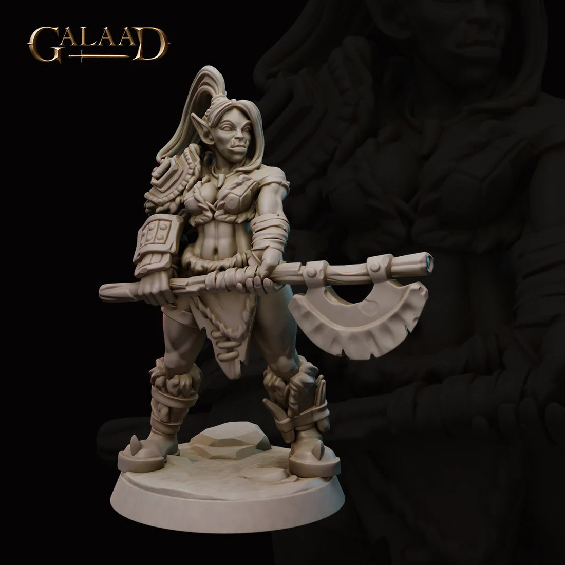 Galaad - Female Orc 02 - Orcs 2022 December