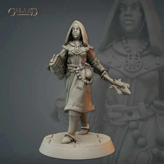 Galaad - Female Human Priest / Cleric 3 - Galaad - Paladins and Clerics 2024 January