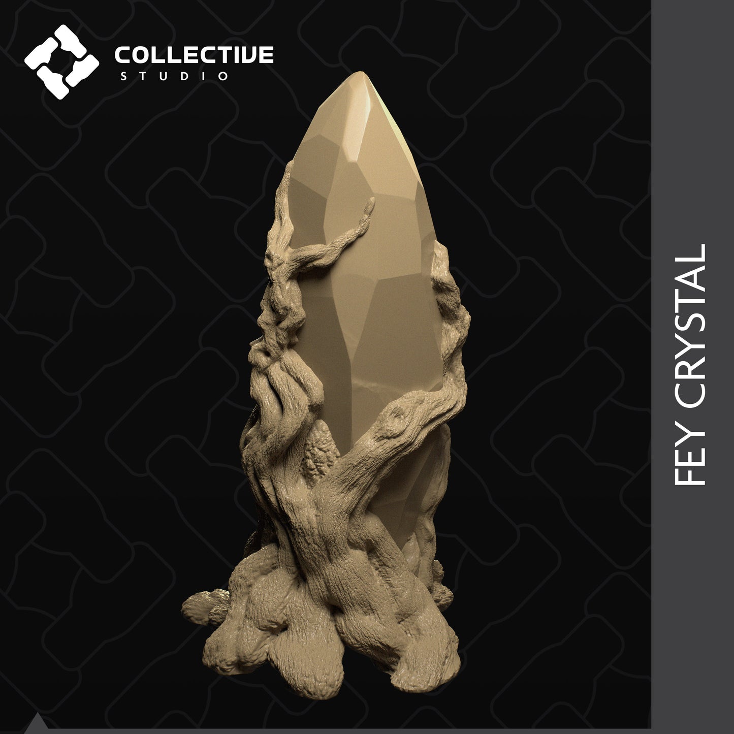 Collective Studio - Fey Crystal, Terrain 9cm