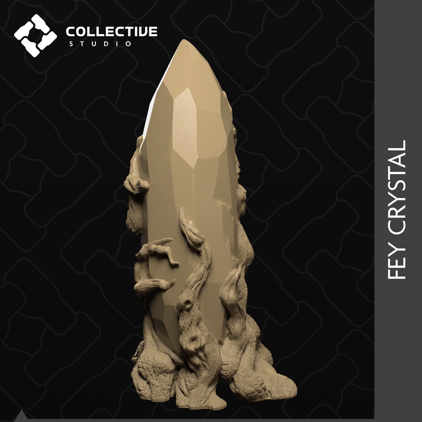 Collective Studio - Fey Crystal, Terrain 9cm