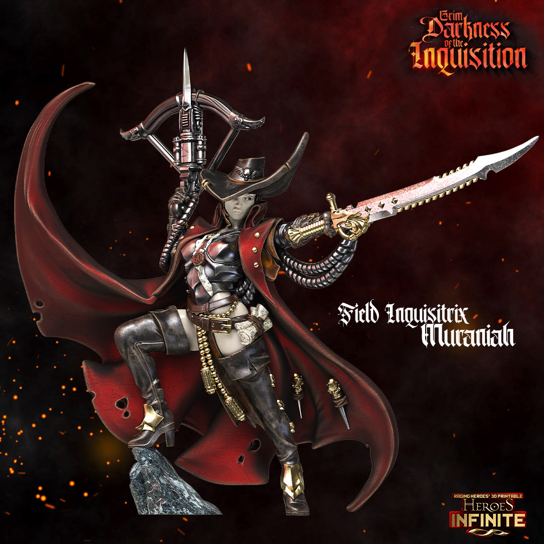 Heroes Infinite Raging Heores -  Field Inquisitrix Muraniah - Grim Darkness of the Inquisition  #36