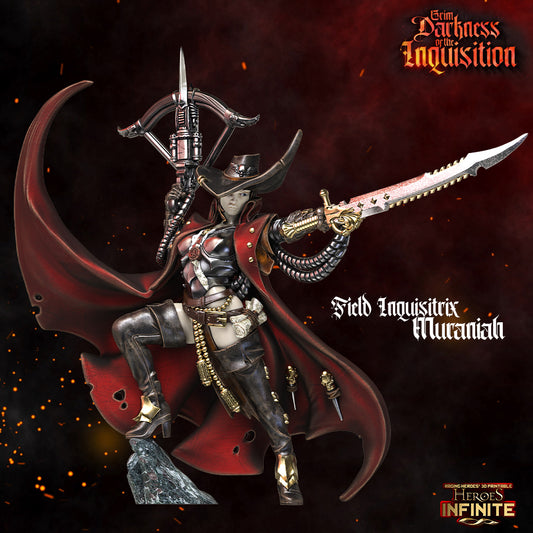Heroes Infinite Raging Heores -  Field Inquisitrix Muraniah - Grim Darkness of the Inquisition  #36