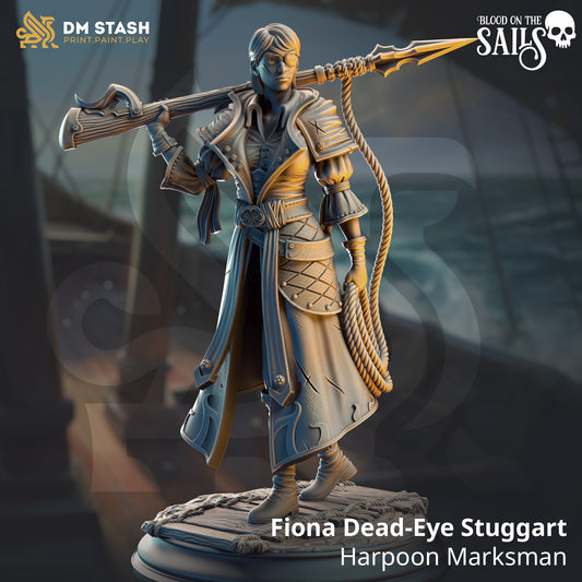 DM Stash - Fiona Dead Eye Stuggart, Harpoon Marksman - Blood on the Sails 2025 July