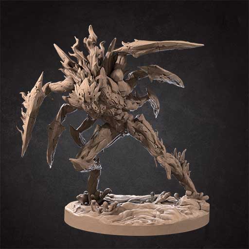 Bite the Bullet - Fire Elemental, Multiple Arms (Huge) - Reward