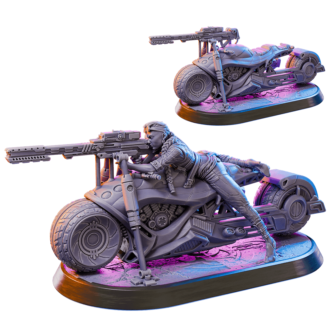 Loot Studio Sci-Fi - Flawless Assasin Shuttle, Vespilliacci Family - Neon Shadows 2024 March