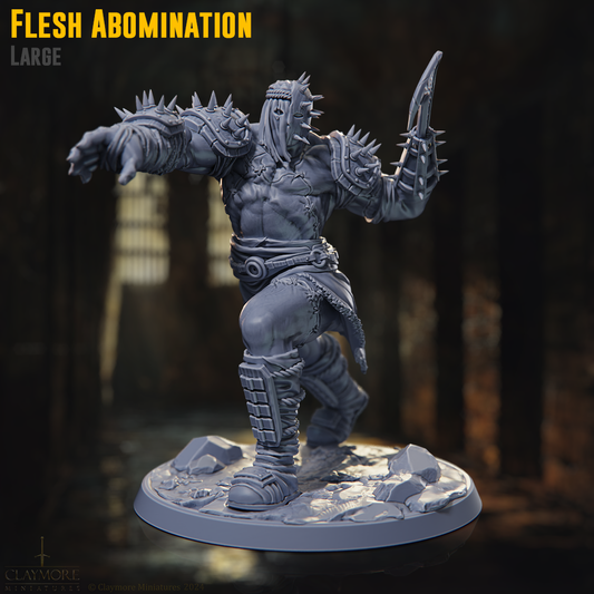 Claymore Miniatures - Flesh Abomination (Large) - The Bastards 2025 April
