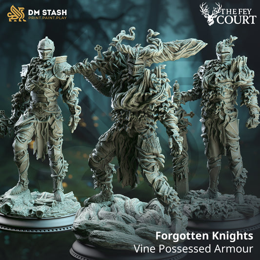 DM Stash - Forgotten Knights, Vine Possessed Armour - The Fey Court 2025 May