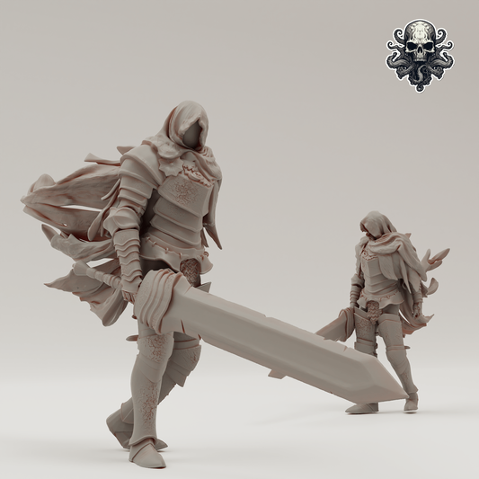 Realsteone Miniatures - Forlorn Knight - 2023 December