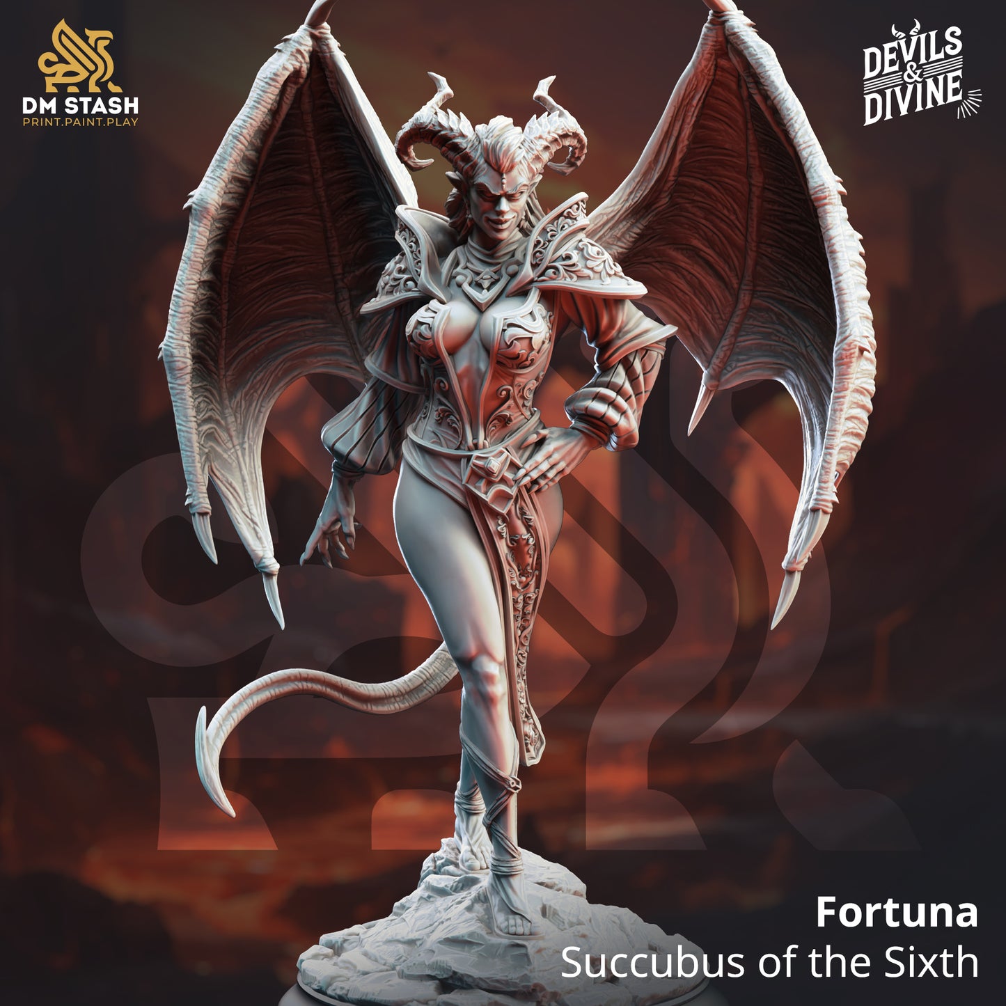 DM Stash - Fortuna - Succubus of the Sixth - Devils and Divine 2025 January