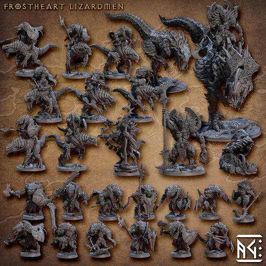 Artisan Guild -  Frostheart Lizardmen 2023 January Release