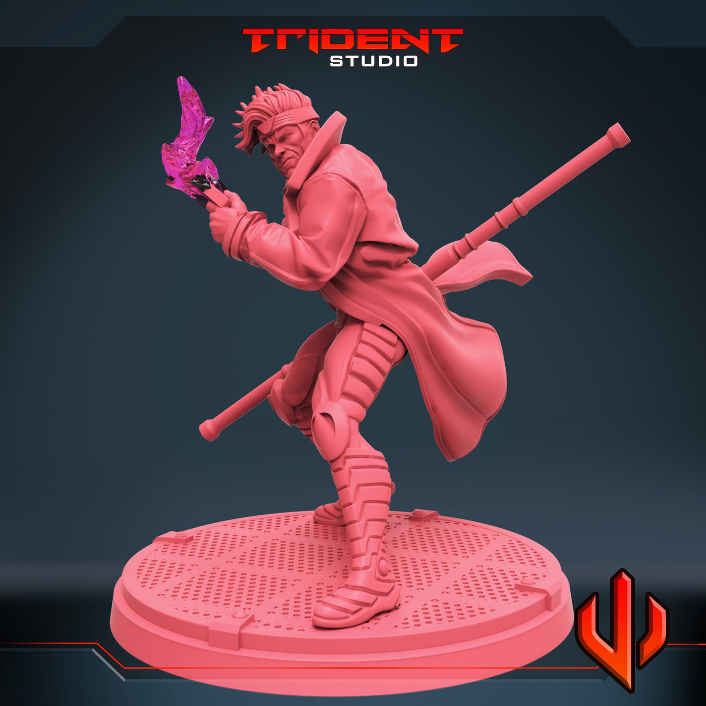 Trident Miniatures - Gambit A. X-Men 2022 January