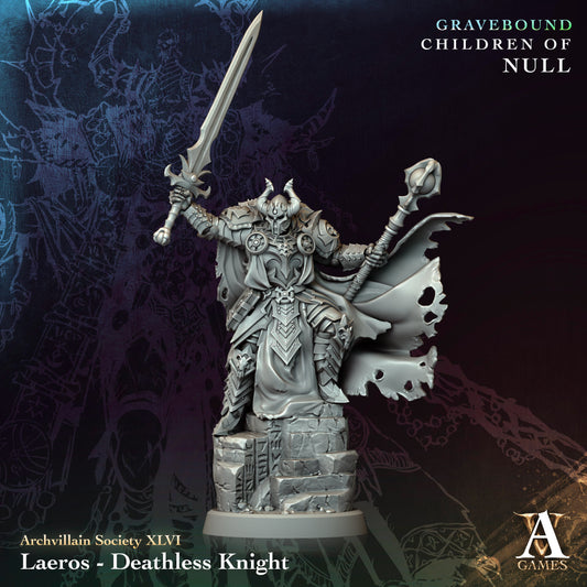 Archvillain Games - Laeros, Deathless Knight - Archvillain Society Vol. XVLI 2025 April