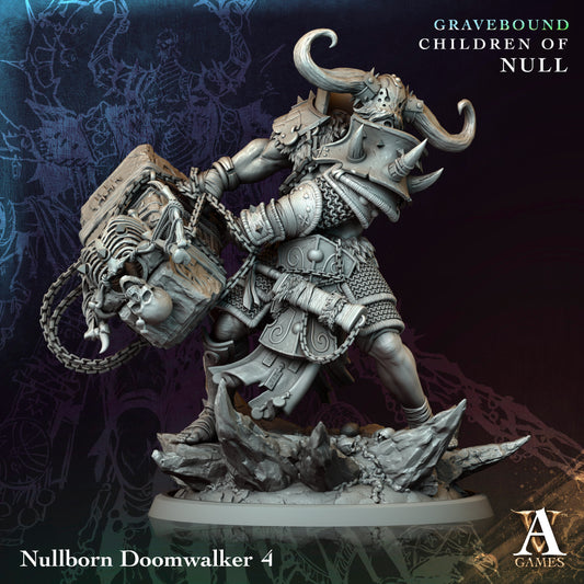 Archvillain Games - Nullborn Doomwalker 4 (Large) - Gravebound - Children of Null 2025 April
