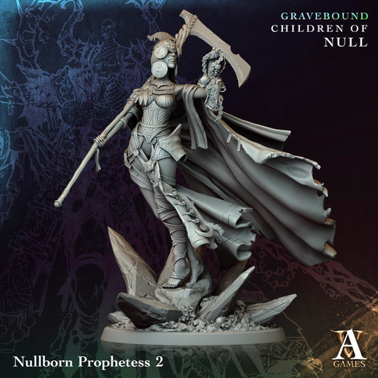 Archvillain Games - Nullborn Prophetess 2 (Large) - Gravebound - Children of Null 2025 April