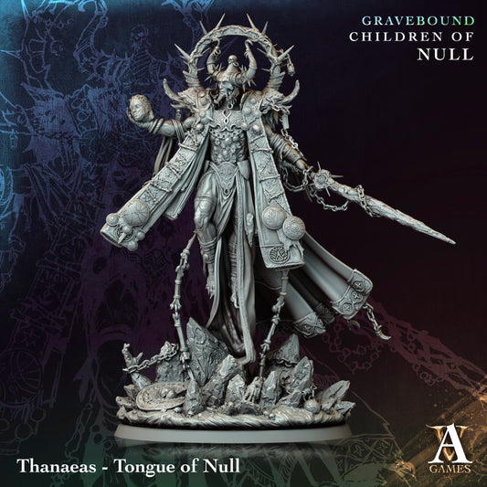 Archvillain Games - Thanaeas, Tongue of Null (Huge) - Gravebound - Children of Null 2025 April