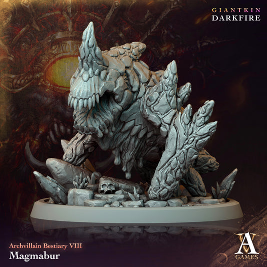 Archvillain Games - Magmabur (Large) - Archvillain Bestiary Vol. Vlll - Giantkin Darkfire 2024 April