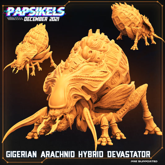 Papsikels - Gigerian Arachnid Hybrid Devastator - Aliens & Humans 2021 December