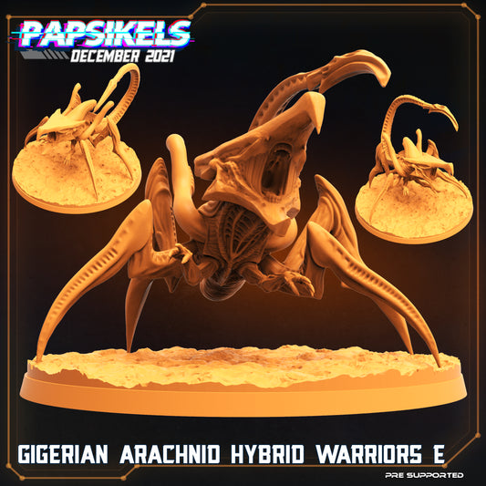 Papsikels - Gigerian Arachnid Hybrid Warrior E - Aliens & Humans 2021 December