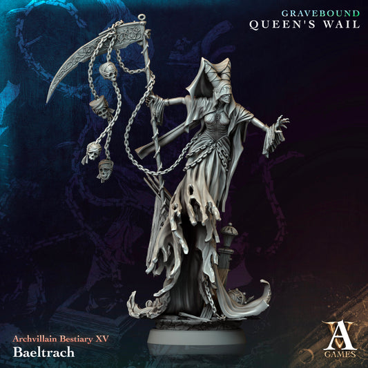 Archvillain Games - Banshee Baeltrach (Large) - Archvillain Bestiary Vol. ΧV Gravebound - Queen's Wail 2024November