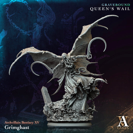 Archvillain Games - Grimghast (Large) - Archvillain Bestiary Vol. ΧV Gravebound - Queen's Wail 2024November