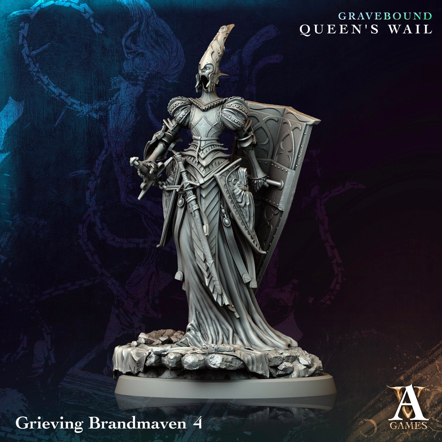 Archvillain Games - Grieving Brandmaven 4 (Large) - Gravebound - Queen's Wail 2024 November