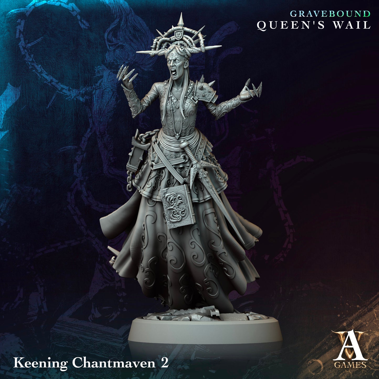 Archvillain Games - Keening Chantmaven 2 - Gravebound - Queen's Wail 2024 November