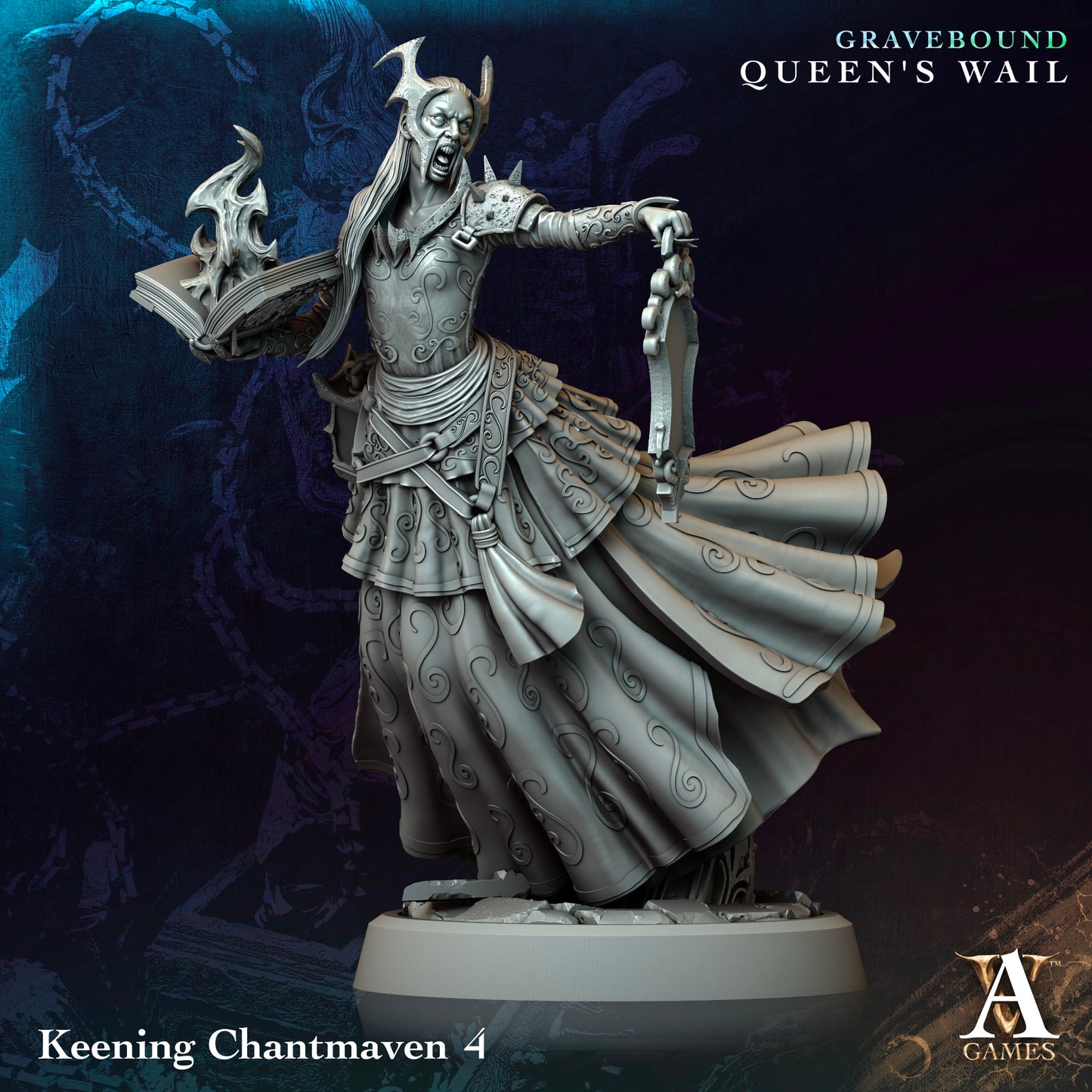 Archvillain Games - Keening Chantmaven 4 - Gravebound - Queen's Wail 2024 November