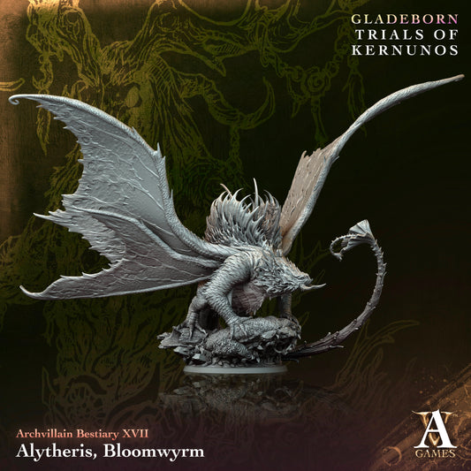 Archvillain Games - Alytheris the Bloomwyrm - Archvillain  Bestiary Vol. XVII 2025 January