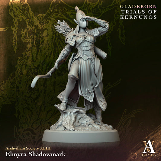 Archvillain Games - Elmyra Shadowmark - Archvillain  Bestiary Vol. XVIII - Gladebron Trials of Kernunos 2025 January