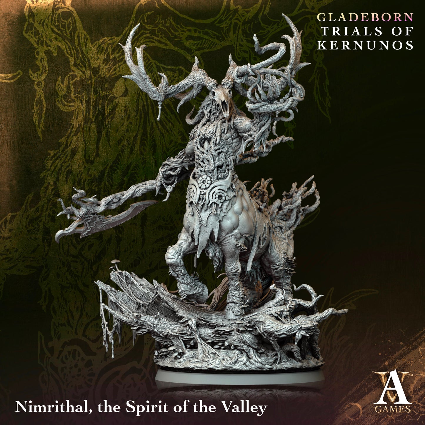 Archvillain Games - Nimrithal, The Spirit of the Valley - Gladebron Trials of Kernunos 2025 January