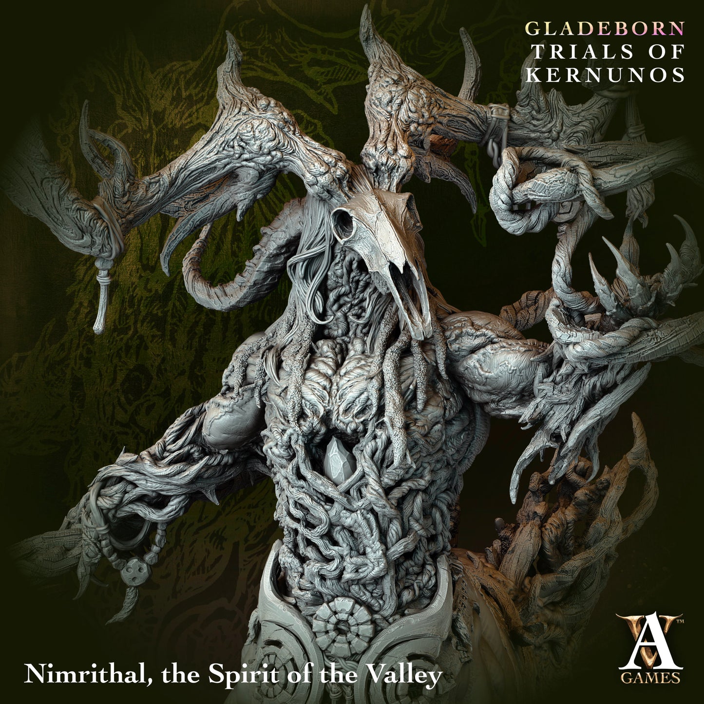 Archvillain Games - Nimrithal, The Spirit of the Valley - Gladebron Trials of Kernunos 2025 January