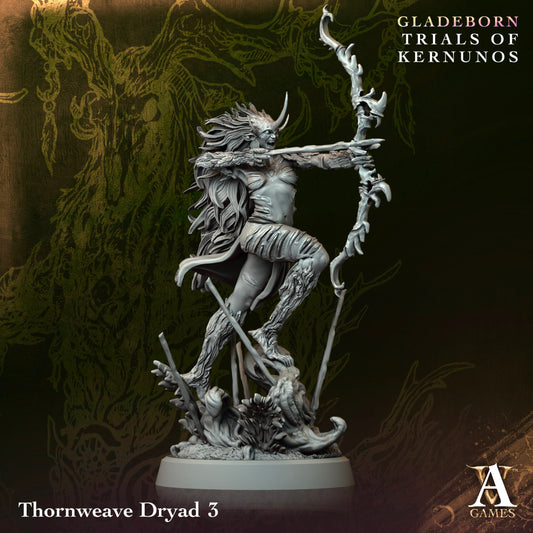 Archvillain Games - Thornweave Dryad 3 - Gladebron Trials of Kernunos 2025 January