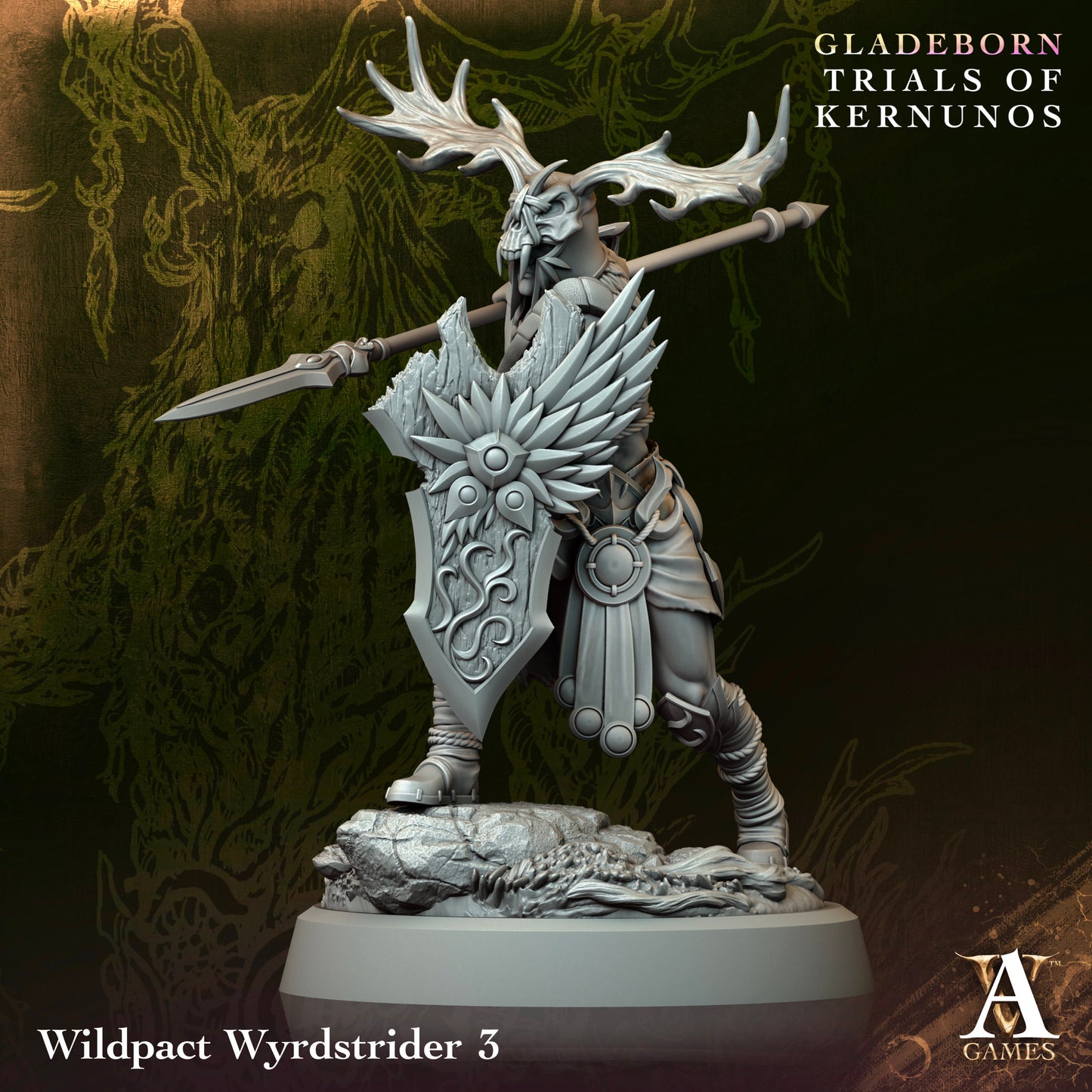Archvillain Games - Wildpact Wyrdstrider 3 - Gladebron Trials of Kernunos 2025 January