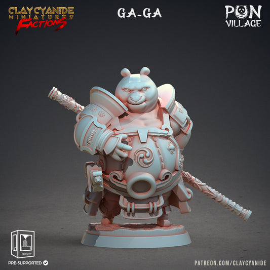 Clay Cyanide - Ga Ga, Monk Panda -Pon Village 2022 April