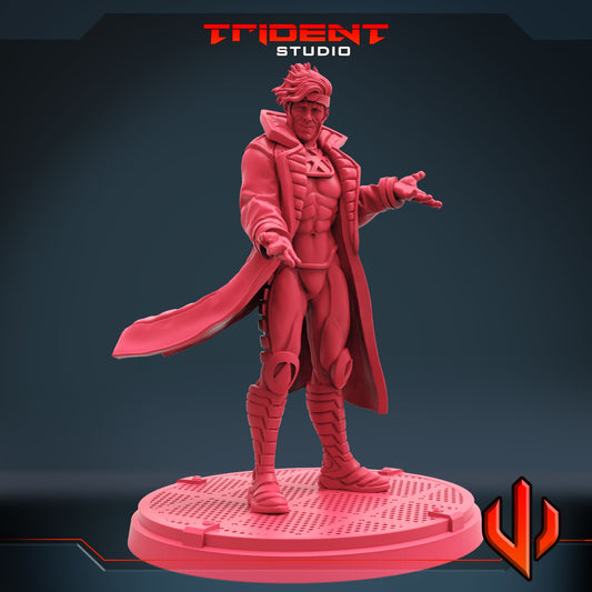 Trident Miniatures - Gambit C. X-Men 2022 January