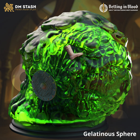 DM Stash -  Ooze Gelatinous Sphere - Betting in Blood 2024-11 35mm