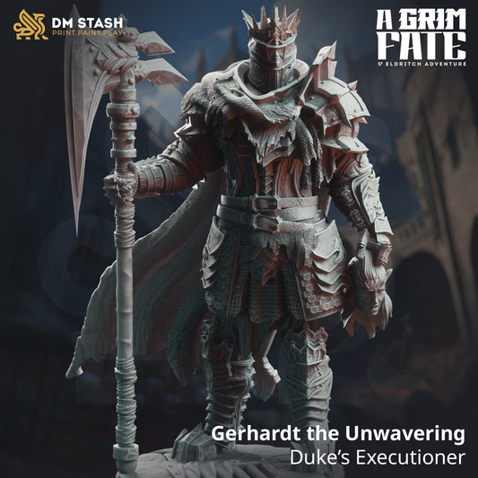 DM Stash - Gerhardt The Unwavering, Duke´s Executioner - A Grim Fate 2024 June